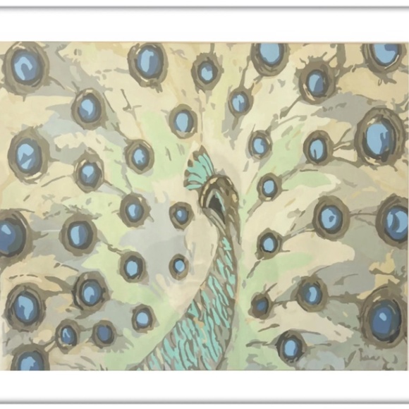 Unframed 16x20 The Courtship Acrylic Painting 2016 - Picture 4 of 4